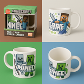 STOR CERAMIC KIDS MUG 8 OZ IN GIFT BOX-MINECRAFT